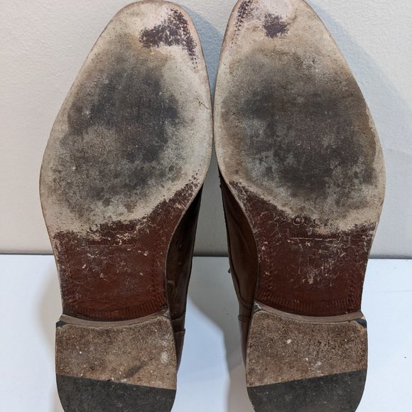 Cuoio Mens Dress Shoes Size 7 Vintage Made in Italy Saks Fifth Avenue - Picture 2 of 11